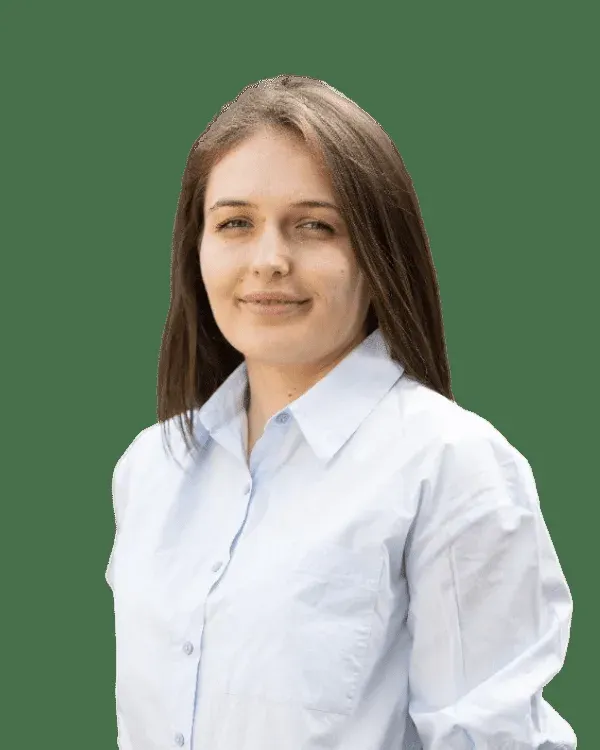 Portrait of Olesia Hulych, SEO Specialist at Bink Media