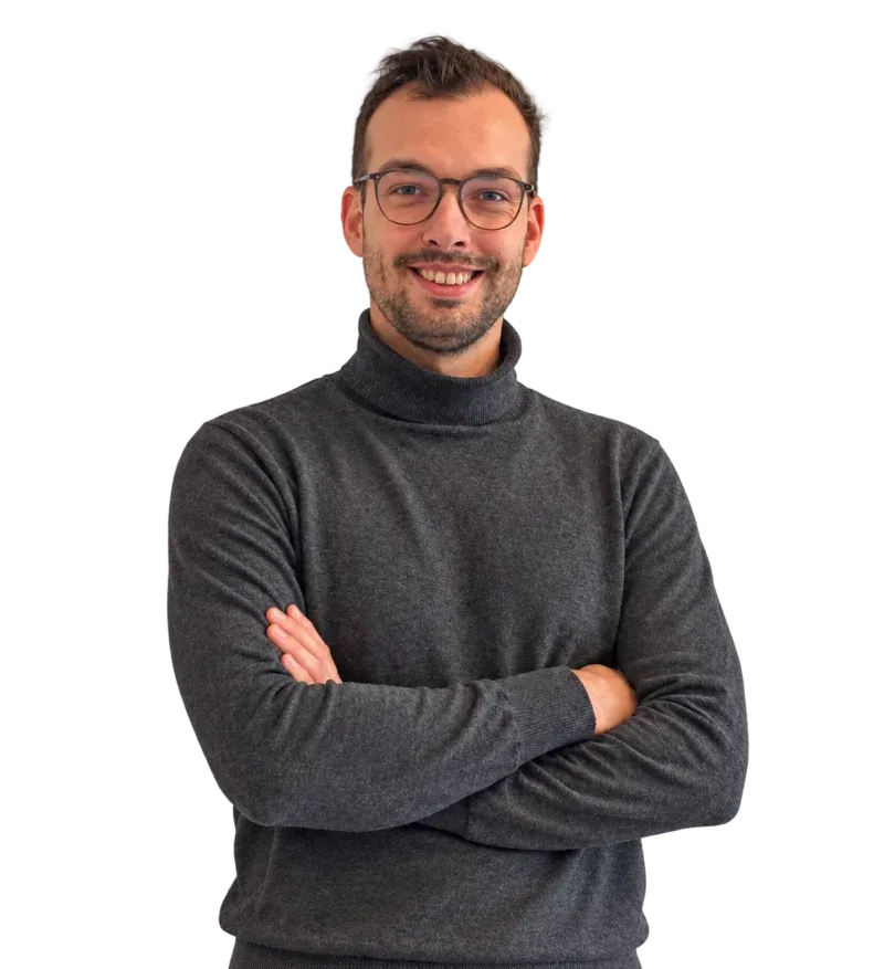 Portrait of Robbert Bink, founder of Bink Media