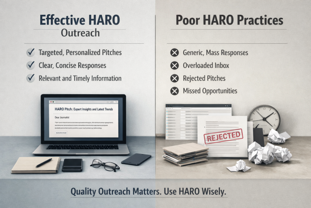 Effective HARO outreach process